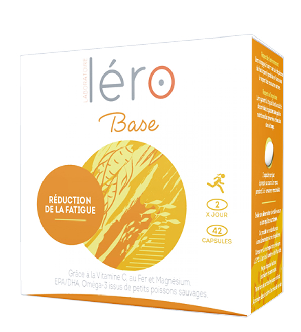Léro Base Complément Alimentaire Fatigue – 42 Capsules