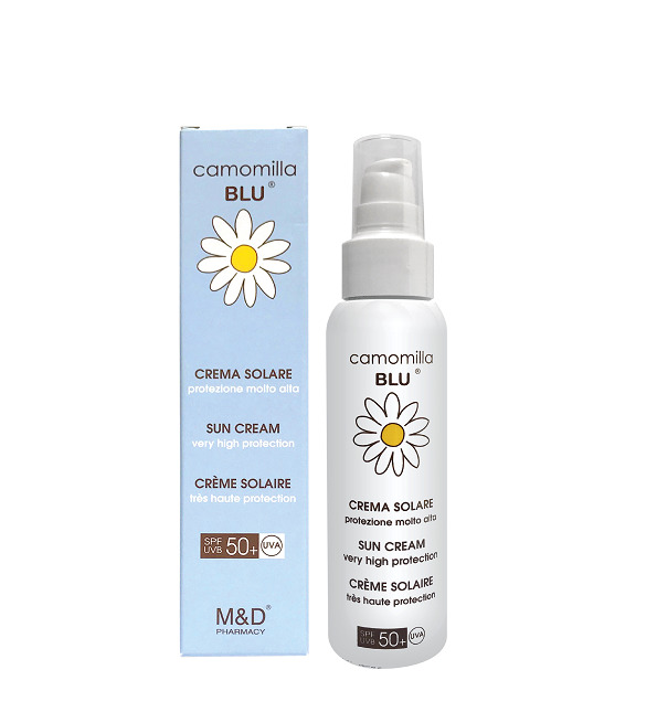 Camomilla Blu Crème Solaire Spf50+ – 100 ml