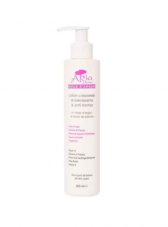 Apia Derm lotion Corporelle Eclaircissante 200ml