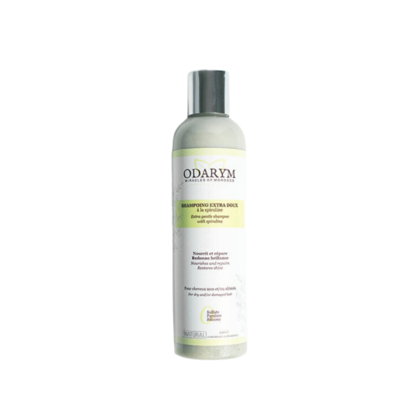 Odarym Shampoing Liquide EXTRA DOUX à La Spiruline et à L’huile de Coco